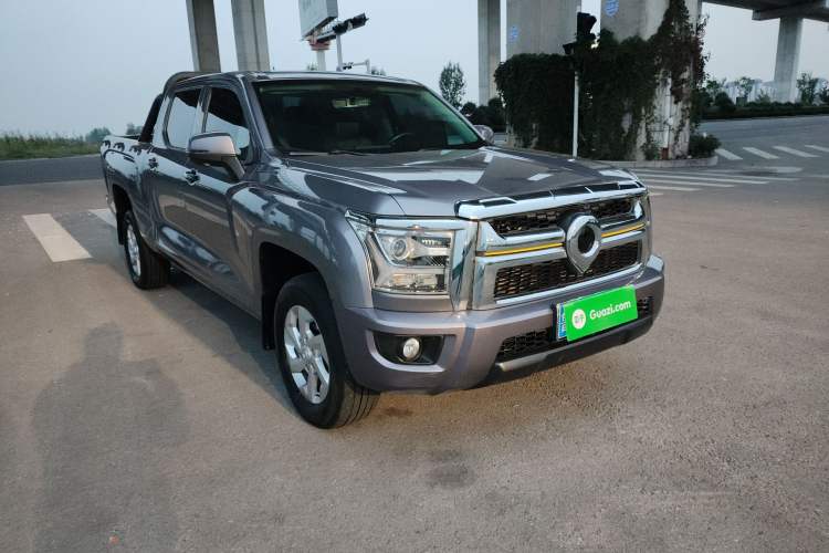 Used Great Wall King Kong Poer 2023 2.0T Automatic Diesel Two-Wheel-Drive Elite Version Flatbed GW4D20M

