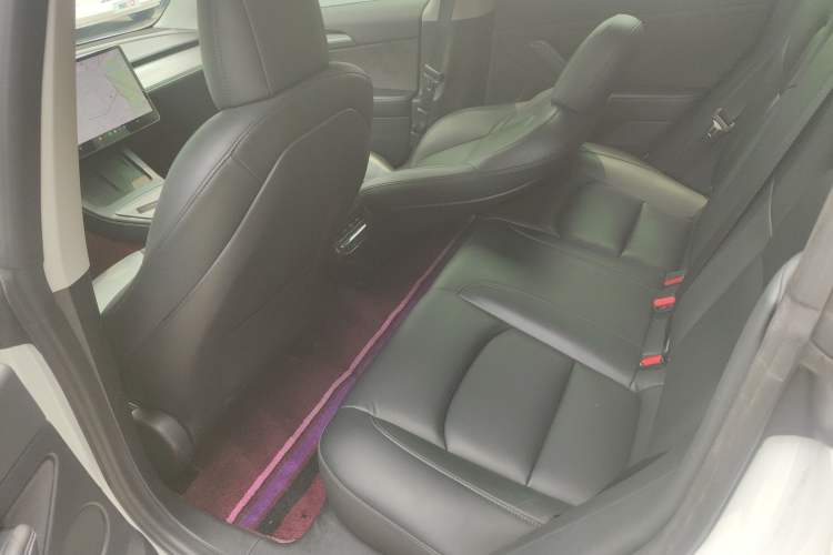 Used Tesla Model 3 2021 Standard Range Rear-Wheel Drive Upgraded Version 3D6 Left Rear Seat