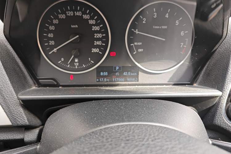 Used BMW 1 Series 2013 Revised 116i Leading Edition Odometer Close Up