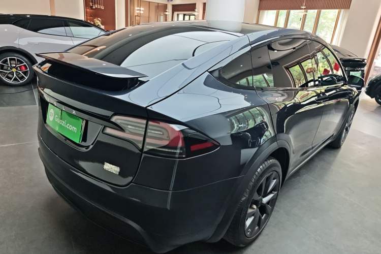 Used Tesla Model X 2023 Dual-Motor All-Wheel-Drive Version Rear Right 45 Deg