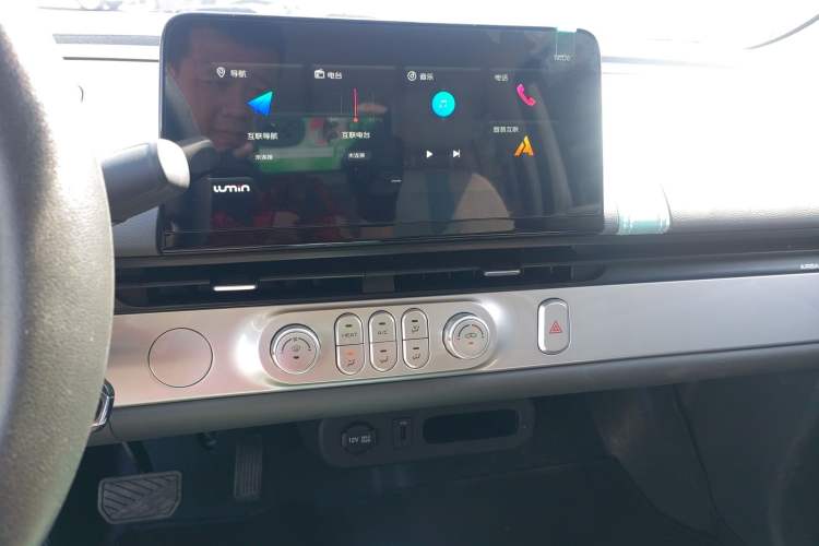 Used CHANGAN NEVO Lumin 2023 205km Xiangqin Version Audio And AC Panel