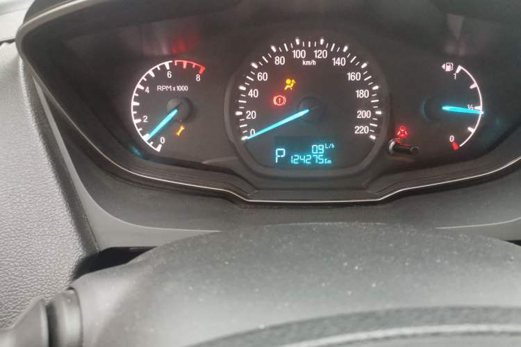 Used Ford Escort 2015 1.5L Automatic Comfort Edition Odometer Close Up