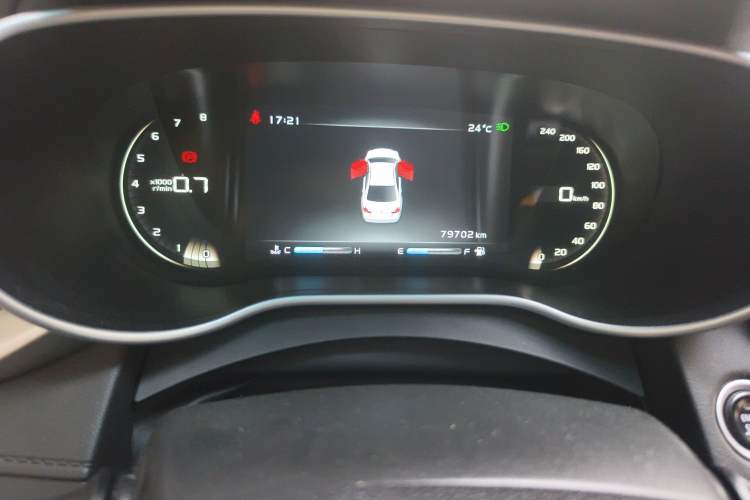 Used Geely Auto Emgrand 2018 1.5L Manual Upward Connect Edition Odometer Close Up