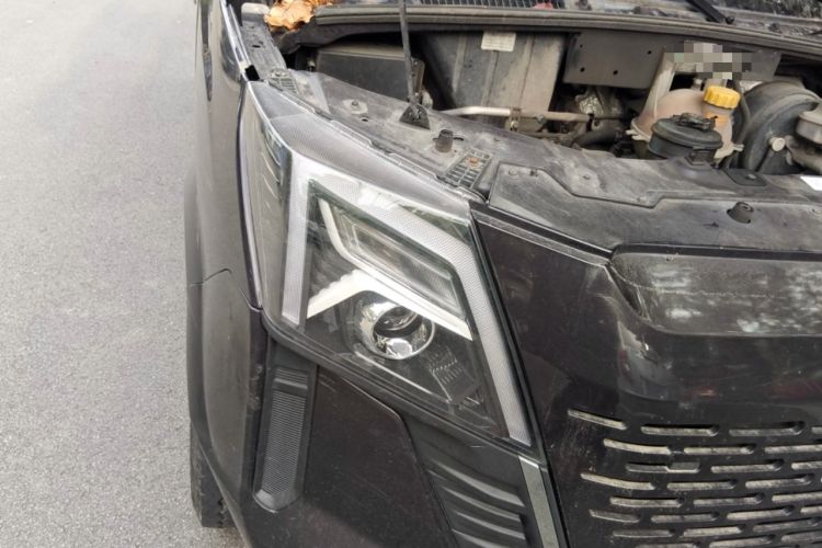 Used Dongfeng Yufeng 2023 V9+ 2.0T Manual Front-Wheel-Drive Multi-Function Mid-Roof Van with 7/8/9 Seats Right Front Headlight