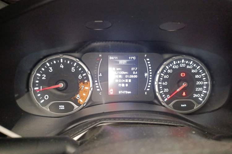 Used Jeep Renegade 2017 180T Manual Kinetic Edition Instrument Cluster