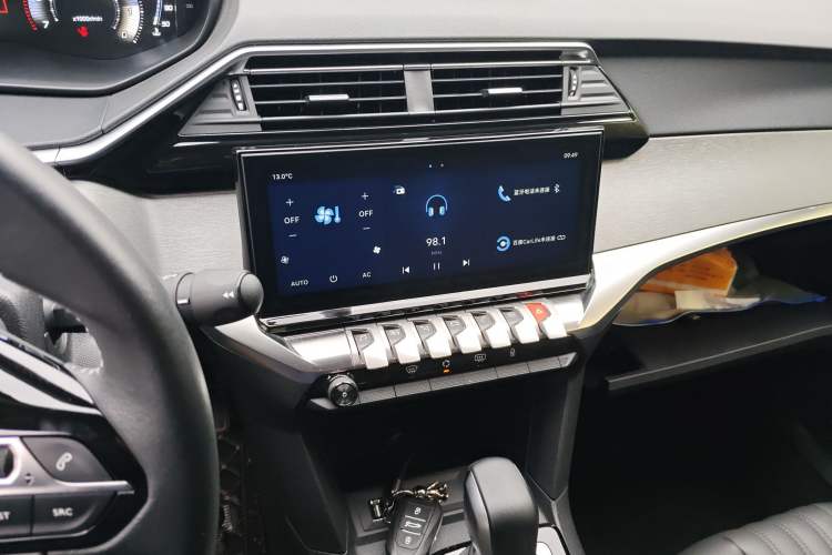 Used Peugeot 408 2022 1.6T Ambition Edition Audio And AC Panel