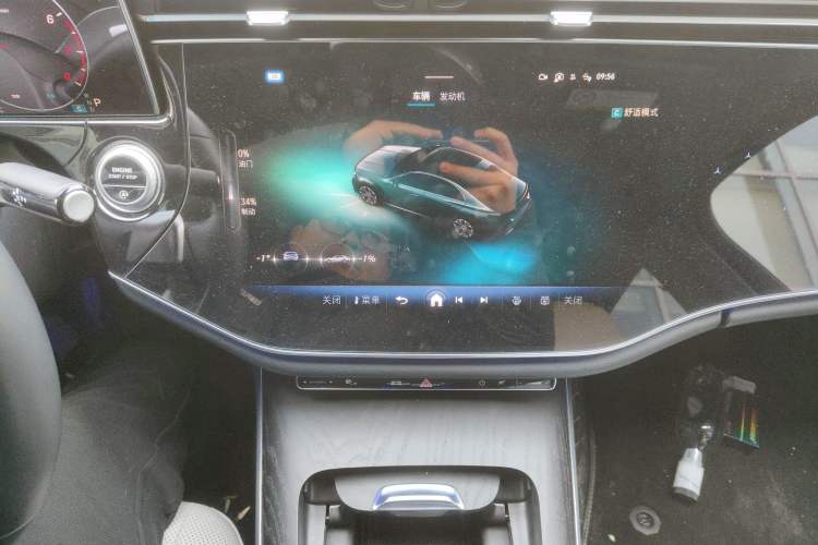 Used Mercedes-Benz E-Class 2024 E 300 L Luxury Model Audio And AC Panel