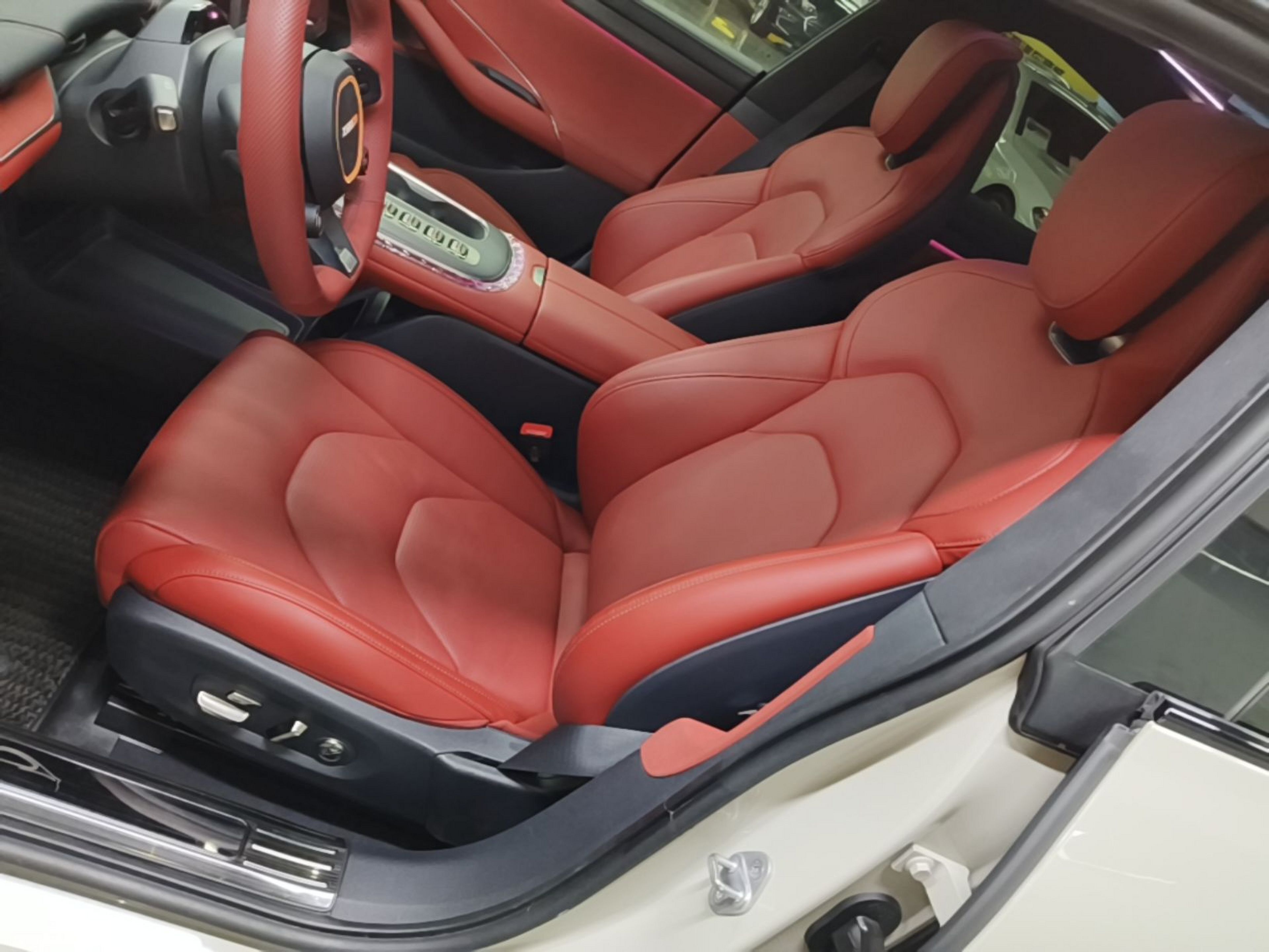 Avant de la voiture
