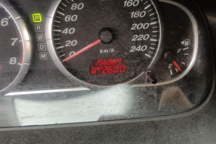 Used Mazda 6 2013 2.0L Automatic Fashion Edition Odometer Close Up