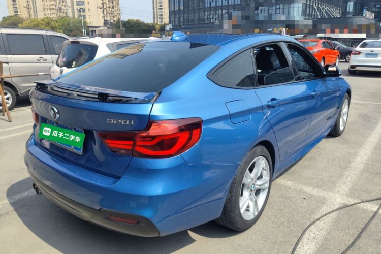 Used BMW 3 Series GT 2019 320i M Sport Package Rear Right 45 Deg