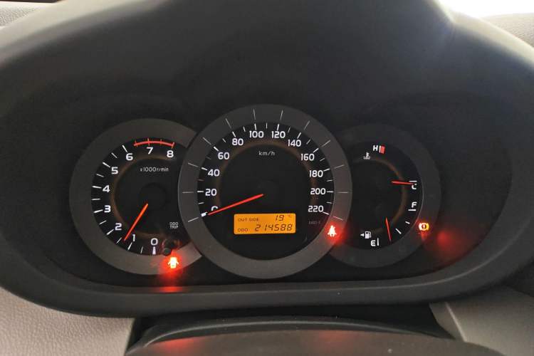 Used Toyota RAV4 2009 2.0L Manual Classic Edition Instrument Cluster