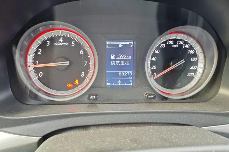 Used FORTHING Joyear X5 2017 2.0L Manual Luxury Version Odometer Close Up