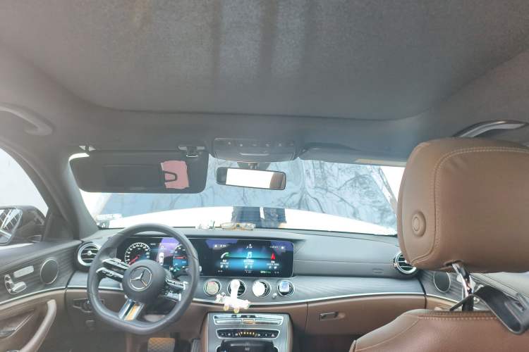 Used Mercedes-Benz E-Class New Energy 2022 Second Facelift E 350 e L Plug-in Hybrid Sports Sedan
