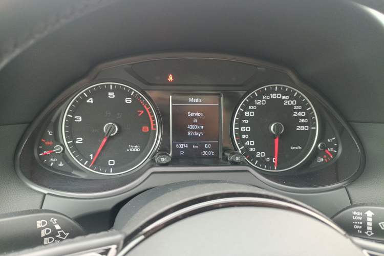 Used Audi Q5 2018 Collector's Edition 40 TFSI Technology Model Instrument Cluster