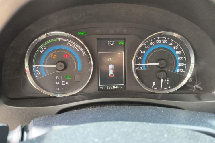 Used Toyota Levin 2017 Revised Dual-Engine 1.8H GS E-CVT Elite Sunroof Version China V Standard Instrument Cluster