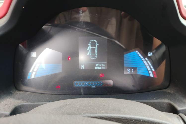 Used JAC Group iEV6E 2018 Upgraded Edition iEV6E Luxury Smart Model Instrument Cluster