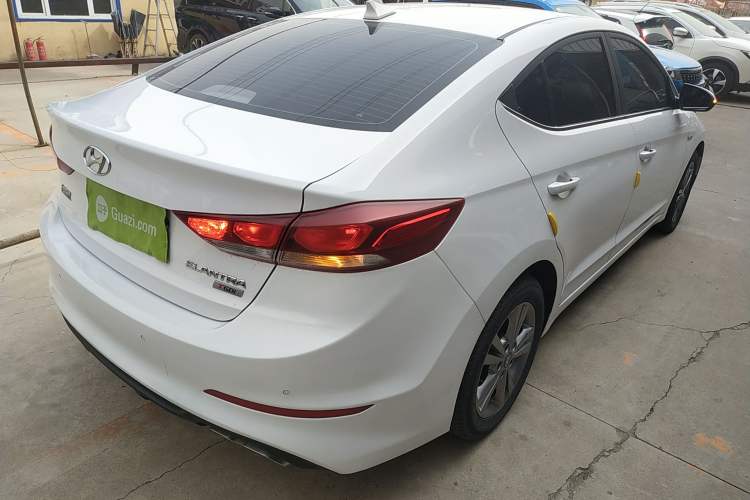 Used Hyundai Elantra (6th Generation / Lingdong) 2016 1.4T Dual-Clutch Xuan Dong · Dynamic Version Rear Right 45 Deg