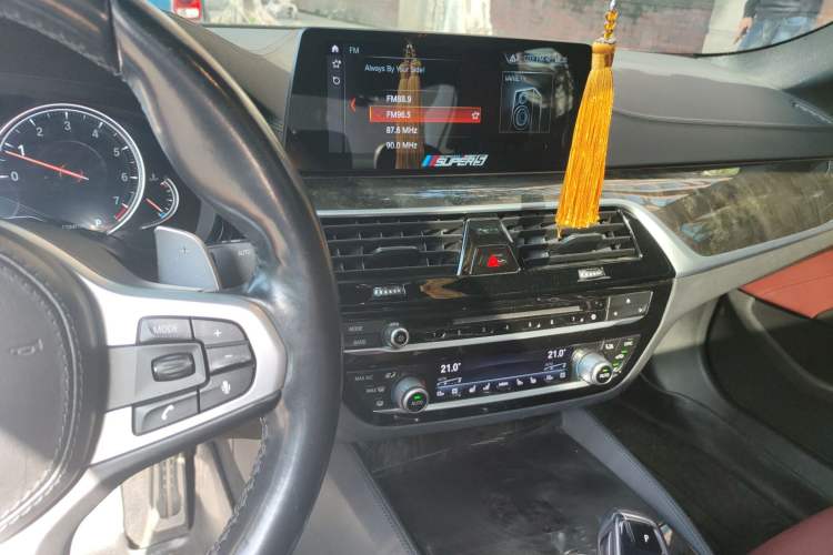 Used BMW 5 Series 2018 530Li xDrive M Sport Package Audio And AC Panel