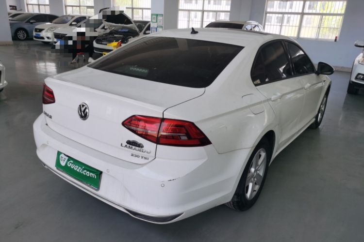 Used Volkswagen Lamando 2019 230TSI DSG Vision Edition China VI Standard Rear Right 45 Deg