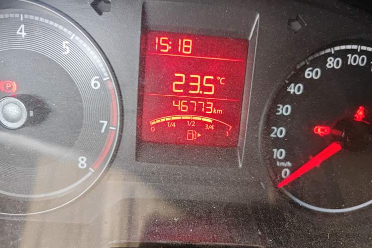 Used Volkswagen Santana 2021 1.5L Manual Fashion Edition Odometer Close Up