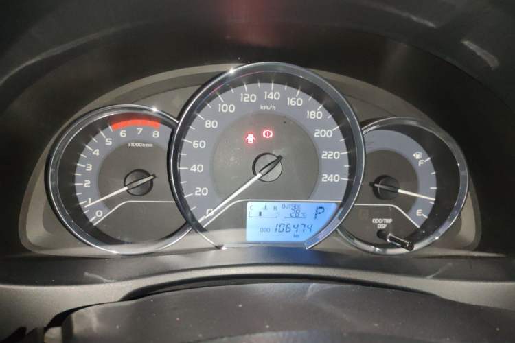 Used Toyota Corolla 2017 Revised Version 1.2T S-CVT GL Instrument Cluster