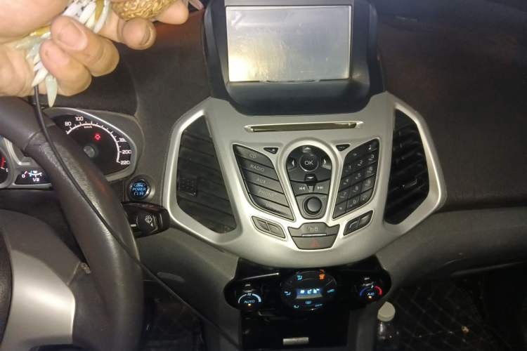 Used Ford EcoSport 2013 1.5L Automatic Prestige Model Audio And AC Panel