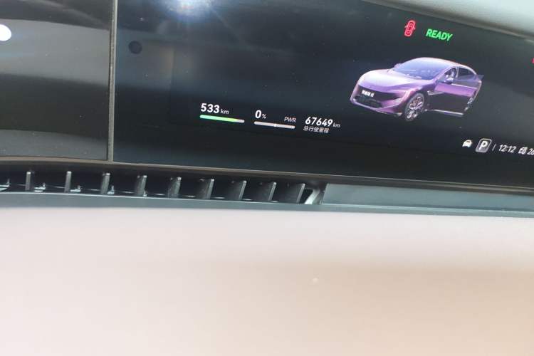 Used Avatr 12 2023 650 Three-Laser Four-Wheel Drive Performance Edition Odometer Close Up