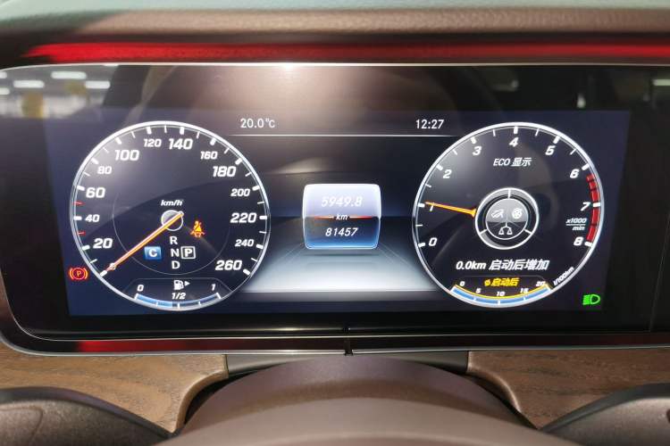 Used Mercedes-Benz E-Class 2016 E 300 L Stylish Model Instrument Cluster