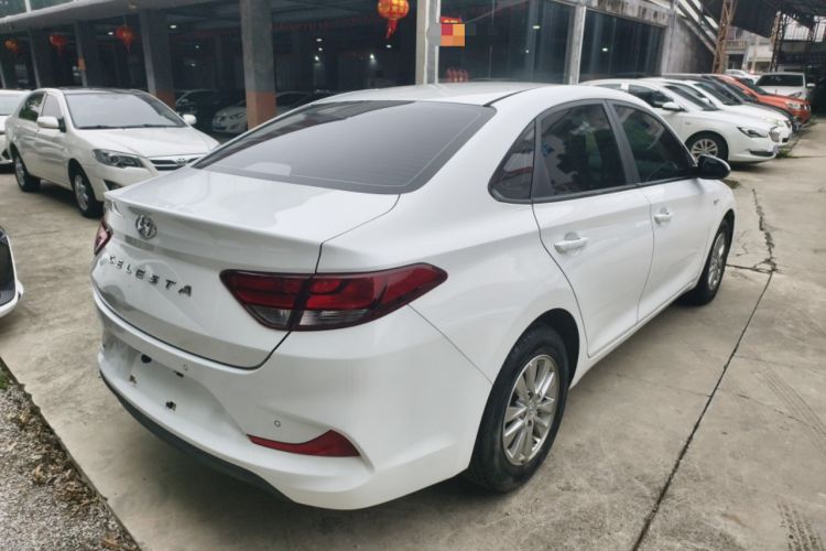 Used Hyundai Celesta 2018 1.6L Automatic GL Enjoyment Edition China VI compliant Rear Right 45 Deg