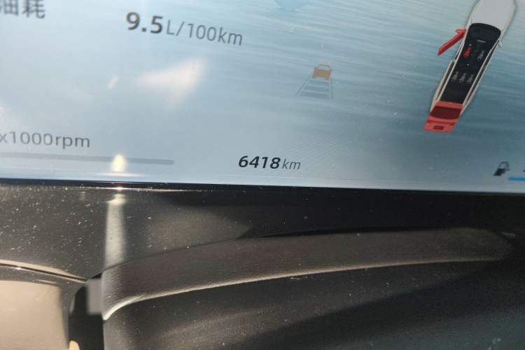 Used Geely Auto Monjaro L 2025 Dongfang Yao 2.0TD Automatic Lanxing Edition Odometer Close Up