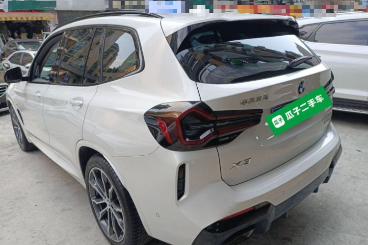 Used BMW X3 2023 xDrive30i Leading Model M Night Edition Package Rear Left 45 Deg