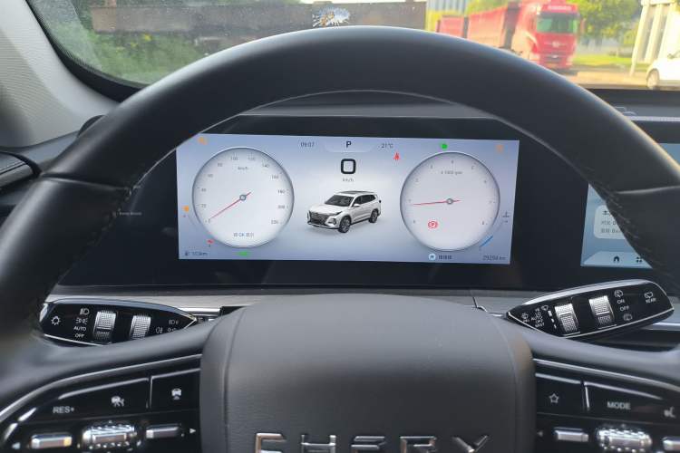 Used Chery Tiggo 8 PRO 2025 290T Two-Wheel-Drive Luxury Edition Instrument Cluster
