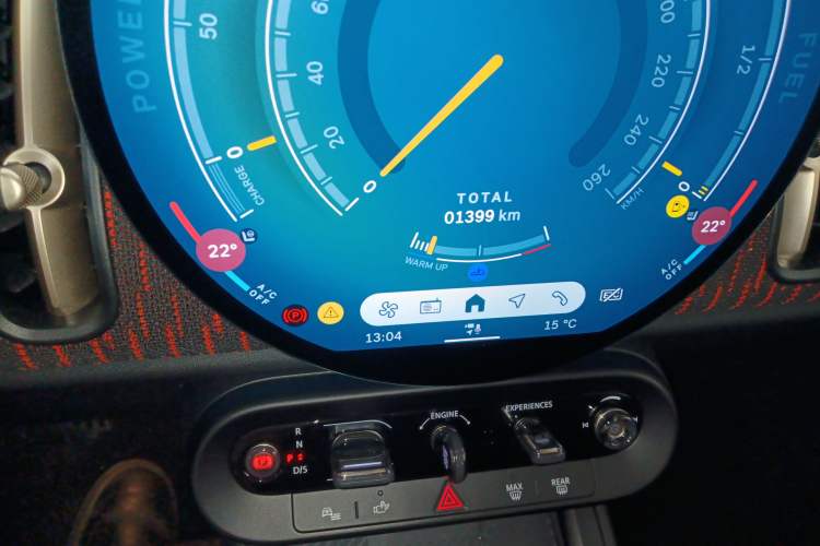 Used MINI JCM COUNTRYMAN 2024 2.0T JOHN COOPER WORKS Odometer Close Up