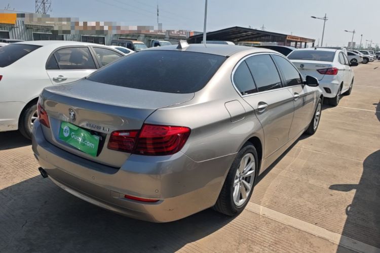 Used BMW 5 Series 2014 520Li Elegant Model Rear Right 45 Deg