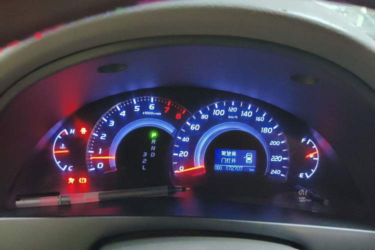 Used Toyota Camry 2012 200G Classic Luxury Edition Instrument Cluster