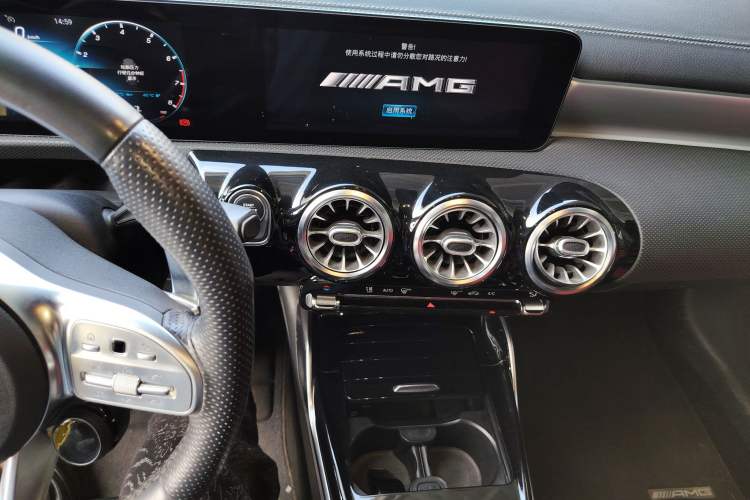 Used Mercedes-Benz A AMG 2020 AMG A 35 4MATIC Audio And AC Panel