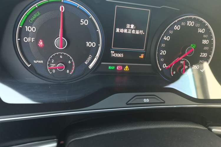 Used Volkswagen Passat New Energy 2020 430 PHEV Hybrid Elite Edition China VI Standard Odometer Close Up