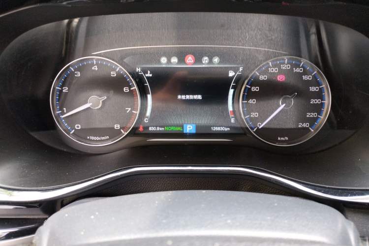 Used GAC Trumpchi M8 2020 Flagship Model 390T Supreme Edition Odometer Close Up