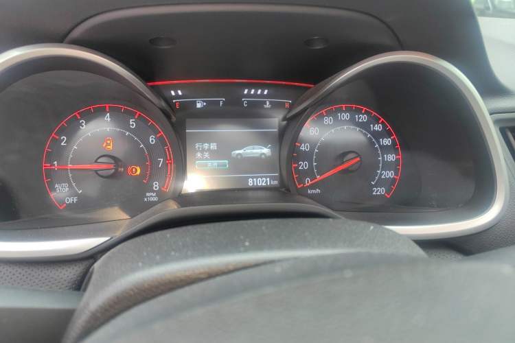 Used Chevrolet Monza 2019 RS 330T Automatic Comfort Edition China VI Standard Instrument Cluster