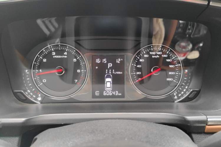 Used Zotye T600 Coupe 2017 1.5T Automatic Luxury Model Instrument Cluster