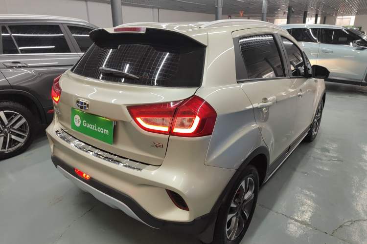 Used Geely Auto Vision X3 2017 1.5L Automatic Luxury Model Rear Right 45 Deg