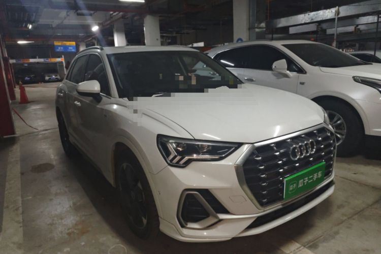 Used Audi Q3 2021 35 TFSI Fashion Dynamic Model Front Right 45 Deg