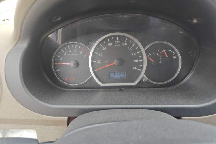 Used Wuling Hongguang 2010 1.2L Comfort Edition China IV Odometer Close Up