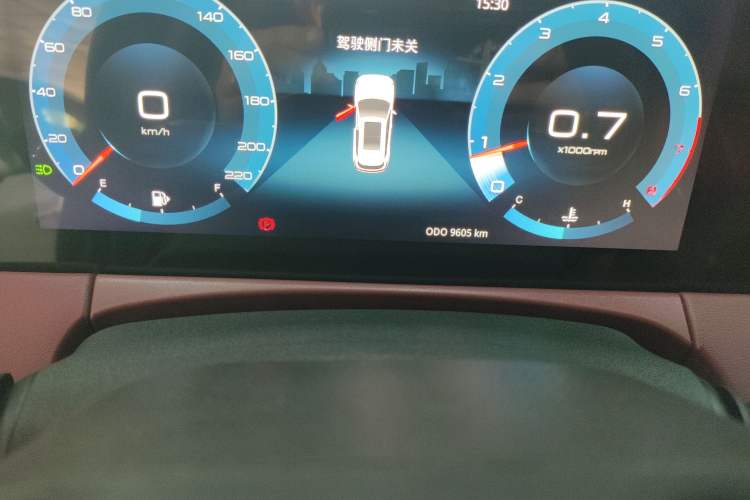 Used JETOUR X90 PLUS 2024 1.6TD Manual Yangfang PRO 5-Seater Odometer Close Up