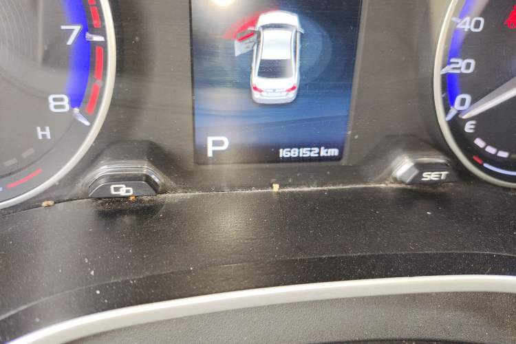 Used Geely Auto Emgrand 2018 1.5L CVT Luxury Model Odometer Close Up