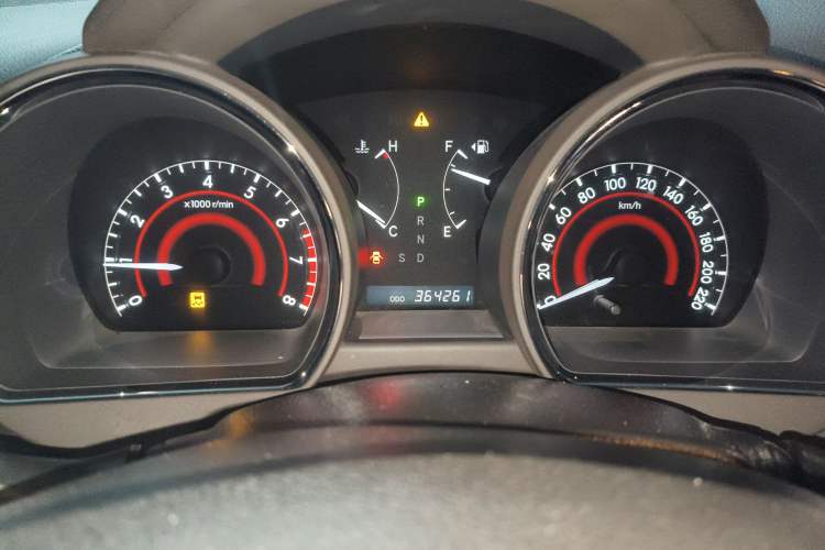 Used Toyota Highlander 2009 3.5L 4x4 7-Seater Luxury Edition with Navigation Instrument Cluster