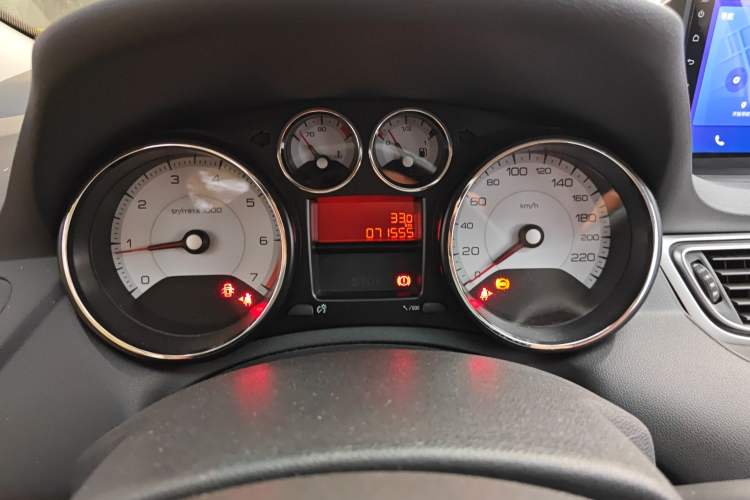 Used Peugeot 308 2014 Enjoy Edition Classic 1.6L Manual YouShang Model Instrument Cluster