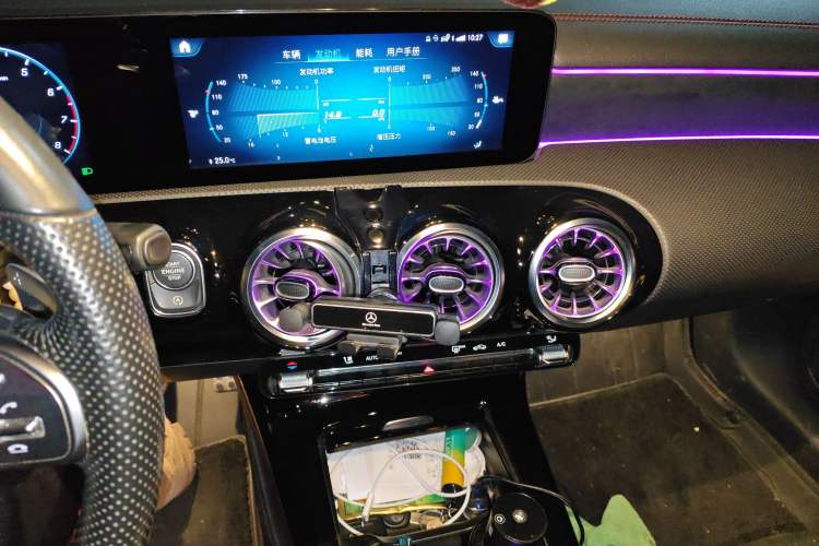 Used Mercedes-Benz CLA 2022 CLA 200 Shooting Brake Audio And AC Panel