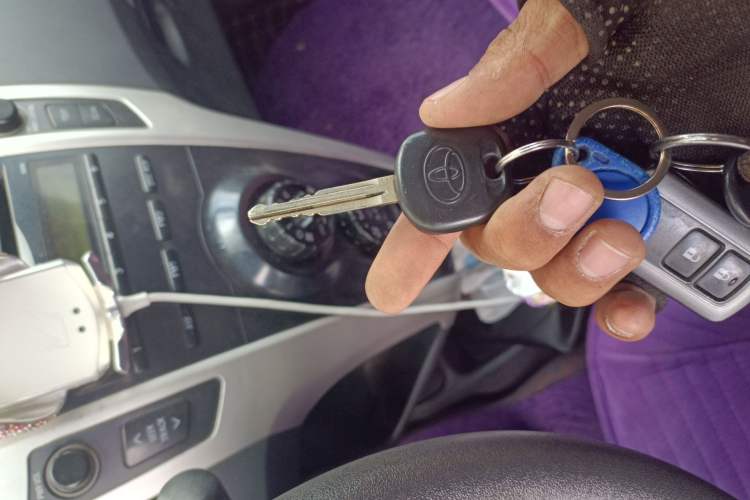 Used Toyota Yaris 2011 1.6E Automatic Charm Edition Vehicle Key