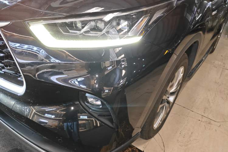 Used Toyota Highlander 2022 Dual-Engine 2.5L Four-Wheel Drive Prestige Version 7 Seats Left Front Headlight